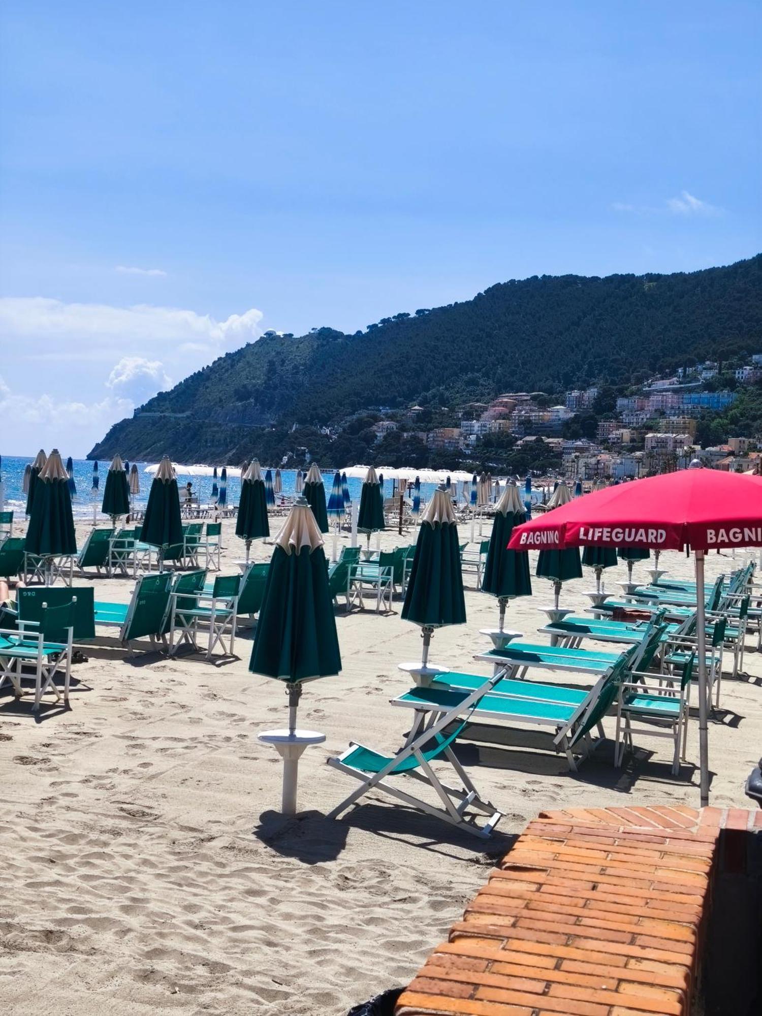 Appartamento con splendida vista mare e golfo Laigueglia Esterno foto